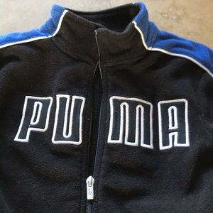 Kids Puma fleece jacket